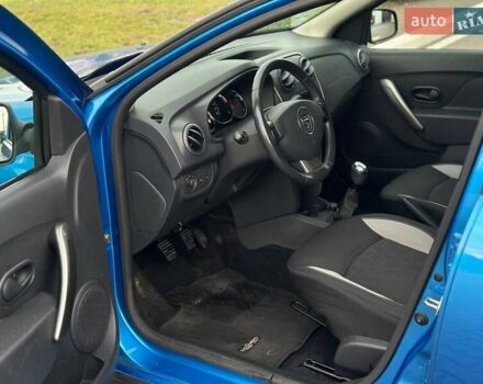 Синий Дачия Sandero StepWay, объемом двигателя 1.5 л и пробегом 219 тыс. км за 7950 $, фото 21 на Automoto.ua
