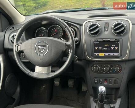 Синий Дачия Sandero StepWay, объемом двигателя 1.5 л и пробегом 219 тыс. км за 7950 $, фото 25 на Automoto.ua