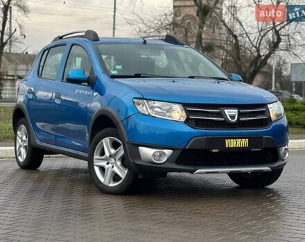 Синий Дачия Sandero StepWay, объемом двигателя 1.5 л и пробегом 219 тыс. км за 7950 $, фото 2 на Automoto.ua