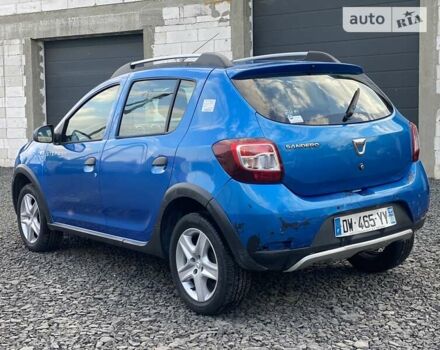 Синій Дачія Sandero StepWay, об'ємом двигуна 1.5 л та пробігом 170 тис. км за 7700 $, фото 9 на Automoto.ua