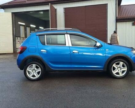 Синій Дачія Sandero StepWay, об'ємом двигуна 1.5 л та пробігом 198 тис. км за 8900 $, фото 112 на Automoto.ua