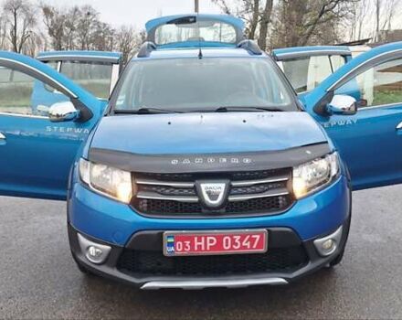 Синій Дачія Sandero StepWay, об'ємом двигуна 1.5 л та пробігом 198 тис. км за 8900 $, фото 94 на Automoto.ua