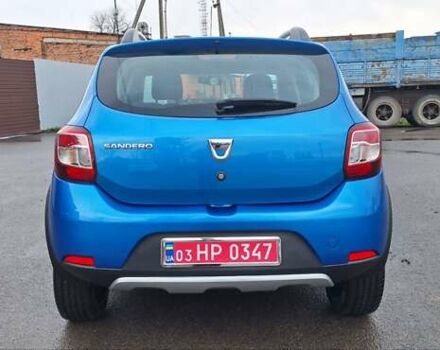 Синій Дачія Sandero StepWay, об'ємом двигуна 1.5 л та пробігом 198 тис. км за 8900 $, фото 48 на Automoto.ua