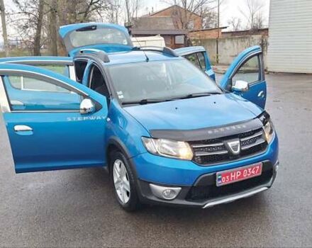 Синій Дачія Sandero StepWay, об'ємом двигуна 1.5 л та пробігом 198 тис. км за 8900 $, фото 106 на Automoto.ua