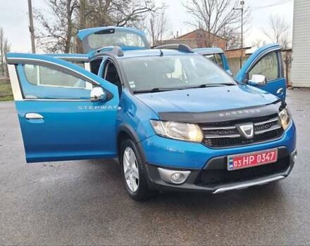 Синій Дачія Sandero StepWay, об'ємом двигуна 1.5 л та пробігом 198 тис. км за 8900 $, фото 107 на Automoto.ua
