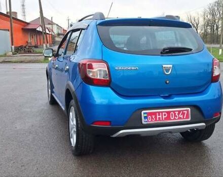 Синій Дачія Sandero StepWay, об'ємом двигуна 1.5 л та пробігом 198 тис. км за 8900 $, фото 46 на Automoto.ua