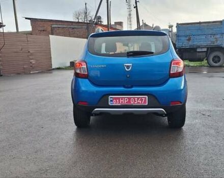 Синій Дачія Sandero StepWay, об'ємом двигуна 1.5 л та пробігом 198 тис. км за 8900 $, фото 115 на Automoto.ua