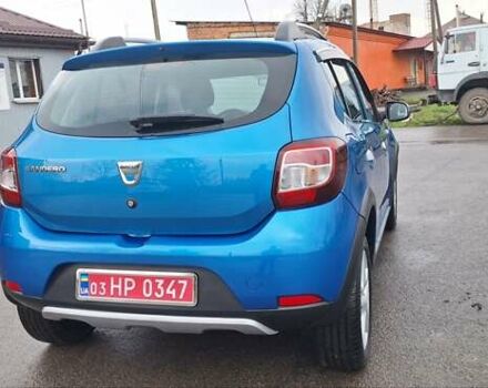Синій Дачія Sandero StepWay, об'ємом двигуна 1.5 л та пробігом 198 тис. км за 8900 $, фото 49 на Automoto.ua