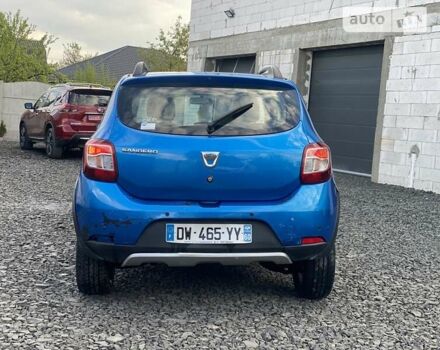 Синій Дачія Sandero StepWay, об'ємом двигуна 1.5 л та пробігом 170 тис. км за 7700 $, фото 10 на Automoto.ua