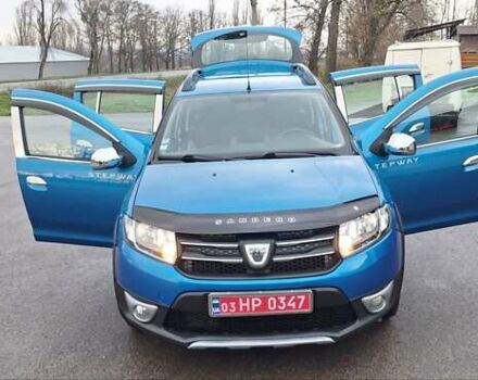 Синій Дачія Sandero StepWay, об'ємом двигуна 1.5 л та пробігом 198 тис. км за 8900 $, фото 95 на Automoto.ua