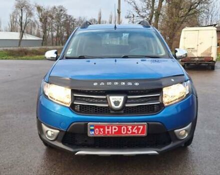 Синій Дачія Sandero StepWay, об'ємом двигуна 1.5 л та пробігом 198 тис. км за 8900 $, фото 108 на Automoto.ua