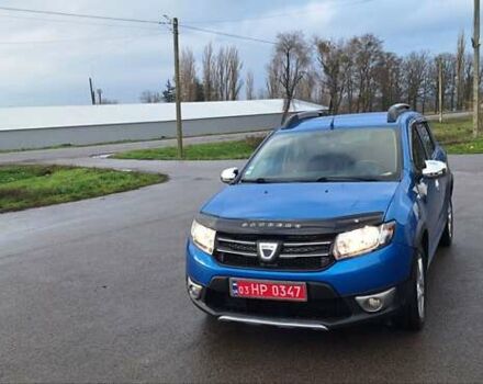 Синій Дачія Sandero StepWay, об'ємом двигуна 1.5 л та пробігом 198 тис. км за 8900 $, фото 120 на Automoto.ua