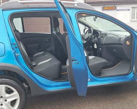 Синій Дачія Sandero StepWay, об'ємом двигуна 1.5 л та пробігом 198 тис. км за 8900 $, фото 11 на Automoto.ua