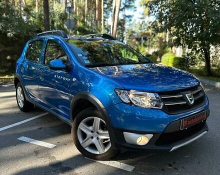 Дачия Sandero StepWay 2016 в Буче на Automoto.ua Синий Дачия Sandero StepWay, объемом двигателя 0 л и пробегом 91 тыс. км за 7700 $, фото 3 на Automoto.ua