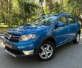 Дачия Sandero StepWay 2016 в Буче на Automoto.ua Синий Дачия Sandero StepWay, объемом двигателя 0 л и пробегом 91 тыс. км за 7700 $, фото 1 на Automoto.ua