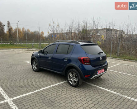 Синий Дачия Sandero StepWay, объемом двигателя 1.5 л и пробегом 221 тыс. км за 9400 $, фото 6 на Automoto.ua