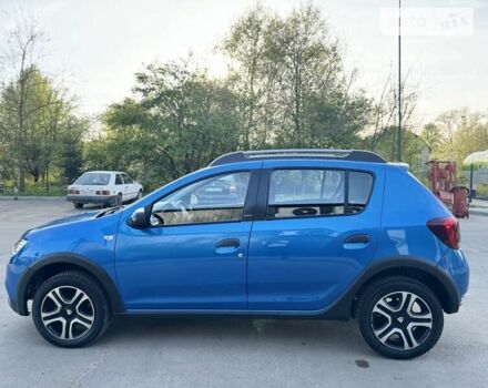 Синий Дачия Sandero StepWay, объемом двигателя 1.5 л и пробегом 170 тыс. км за 10900 $, фото 12 на Automoto.ua