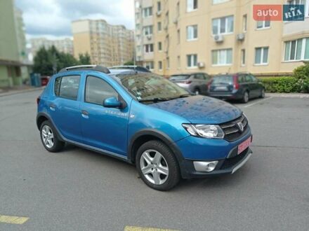 Дачия Sandero StepWay 2013 в Киеве на Automoto.ua Синий Дачия Sandero StepWay, объемом двигателя 1.5 л и пробегом 217 тыс. км за 7999 $, фото 1 на Automoto.ua
