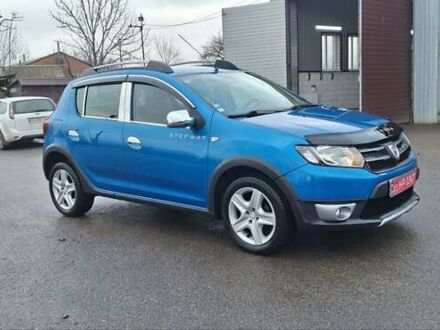 Синий Дачия Sandero StepWay, объемом двигателя 1.5 л и пробегом 198 тыс. км за 8900 $, фото 1 на Automoto.ua