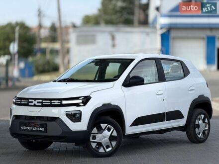 Белый Дачия Spring, объемом двигателя 0 л и пробегом 1 тыс. км за 15799 $, фото 1 на Automoto.ua