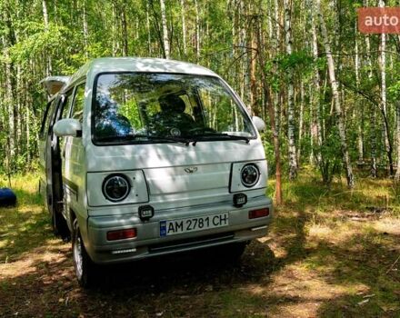 Белый Дэу Дамас, объемом двигателя 0.8 л и пробегом 120 тыс. км за 3500 $, фото 1 на Automoto.ua