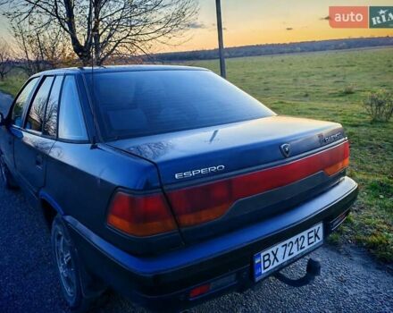 Синий Дэу Эсперо, объемом двигателя 2 л и пробегом 252 тыс. км за 2500 $, фото 4 на Automoto.ua
