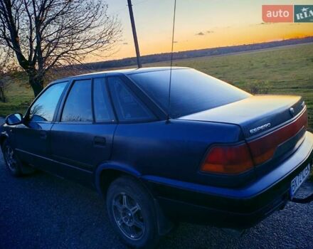 Синий Дэу Эсперо, объемом двигателя 2 л и пробегом 252 тыс. км за 2500 $, фото 2 на Automoto.ua