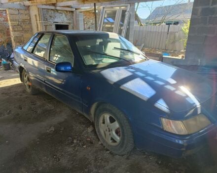 Синий Дэу Эсперо, объемом двигателя 2 л и пробегом 360 тыс. км за 1000 $, фото 1 на Automoto.ua