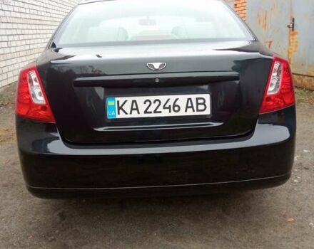 Черный Дэу Джентра, объемом двигателя 1.49 л и пробегом 122 тыс. км за 6750 $, фото 3 на Automoto.ua