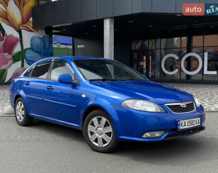 Синий Дэу Джентра, объемом двигателя 1.5 л и пробегом 168 тыс. км за 4650 $, фото 4 на Automoto.ua