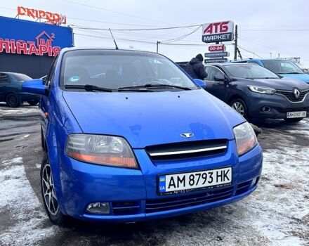 Синий Дэу Калос, объемом двигателя 1.2 л и пробегом 152 тыс. км за 2700 $, фото 1 на Automoto.ua