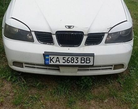 Белый Дэу Лачетти, объемом двигателя 1.5 л и пробегом 230 тыс. км за 1150 $, фото 1 на Automoto.ua