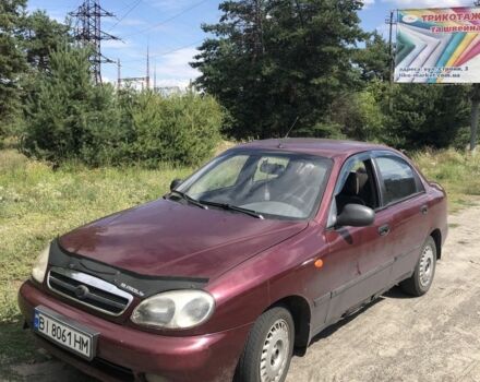 Красный Дэу Лачетти, объемом двигателя 1.6 л и пробегом 161 тыс. км за 1650 $, фото 1 на Automoto.ua