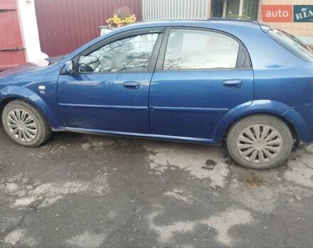 Синий Дэу Лачетти, объемом двигателя 1.6 л и пробегом 188 тыс. км за 3050 $, фото 5 на Automoto.ua