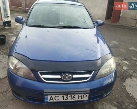 Синий Дэу Лачетти, объемом двигателя 1.6 л и пробегом 188 тыс. км за 3050 $, фото 7 на Automoto.ua