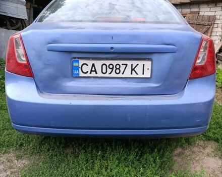 Синий Дэу Лачетти, объемом двигателя 1.6 л и пробегом 400 тыс. км за 3500 $, фото 6 на Automoto.ua