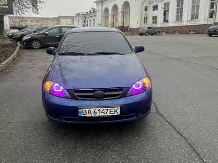 Синий Дэу Лачетти, объемом двигателя 1.4 л и пробегом 150 тыс. км за 4000 $, фото 1 на Automoto.ua