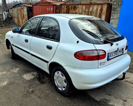 Белый Дэу Ланос, объемом двигателя 1.5 л и пробегом 220 тыс. км за 1850 $, фото 2 на Automoto.ua