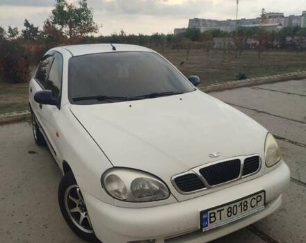 Белый Дэу Ланос, объемом двигателя 1.5 л и пробегом 196 тыс. км за 3500 $, фото 2 на Automoto.ua