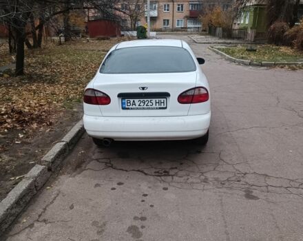 Белый Дэу Ланос, объемом двигателя 1.5 л и пробегом 3 тыс. км за 1900 $, фото 4 на Automoto.ua