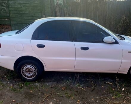 Белый Дэу Ланос, объемом двигателя 1.5 л и пробегом 200 тыс. км за 1000 $, фото 4 на Automoto.ua