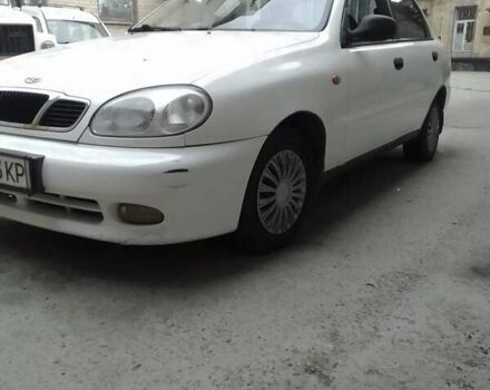 Белый Дэу Ланос, объемом двигателя 1.5 л и пробегом 233 тыс. км за 2500 $, фото 2 на Automoto.ua