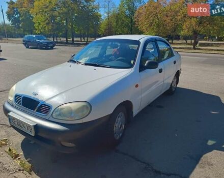 Белый Дэу Ланос, объемом двигателя 1.5 л и пробегом 230 тыс. км за 2200 $, фото 5 на Automoto.ua