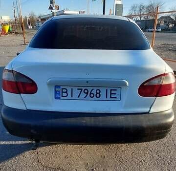 Белый Дэу Ланос, объемом двигателя 1.5 л и пробегом 570 тыс. км за 1200 $, фото 5 на Automoto.ua