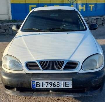 Белый Дэу Ланос, объемом двигателя 1.5 л и пробегом 570 тыс. км за 1200 $, фото 2 на Automoto.ua