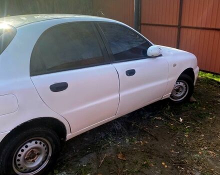 Белый Дэу Ланос, объемом двигателя 1.5 л и пробегом 200 тыс. км за 1000 $, фото 2 на Automoto.ua