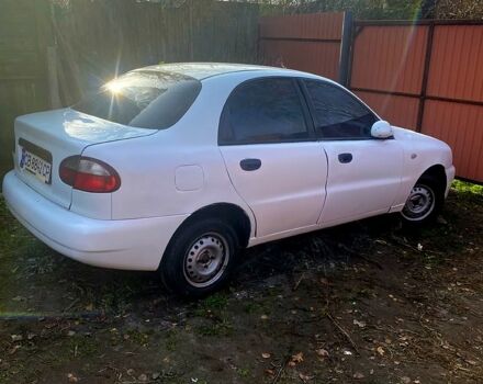 Белый Дэу Ланос, объемом двигателя 1.5 л и пробегом 200 тыс. км за 1000 $, фото 3 на Automoto.ua