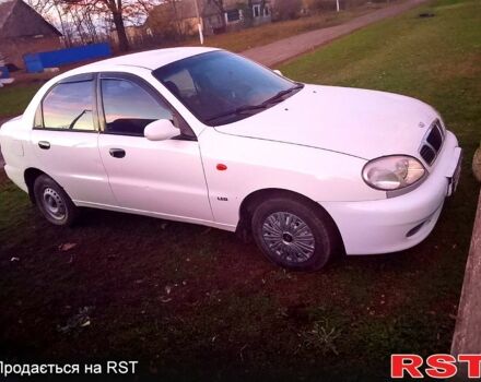 Белый Дэу Ланос, объемом двигателя 1.3 л и пробегом 190 тыс. км за 1600 $, фото 1 на Automoto.ua