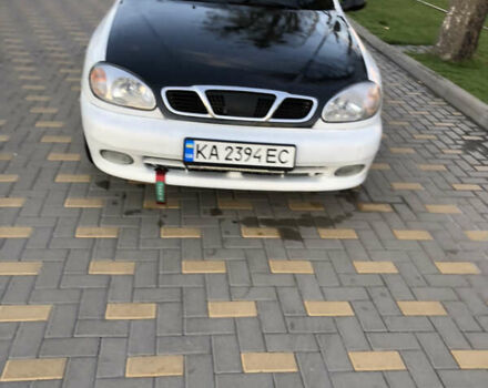 Белый Дэу Ланос, объемом двигателя 1.5 л и пробегом 599 тыс. км за 2000 $, фото 1 на Automoto.ua