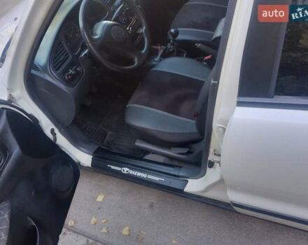 Белый Дэу Ланос, объемом двигателя 1.5 л и пробегом 270 тыс. км за 2200 $, фото 15 на Automoto.ua